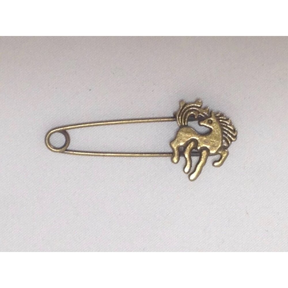 Bronze Pony Stock Tie Pin Horse Show Ratcatcher Fox Hunting Eventing Dressage
